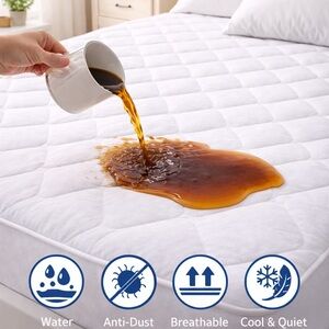 King Mattress Protector – 79x79x12 in – Soft Touch